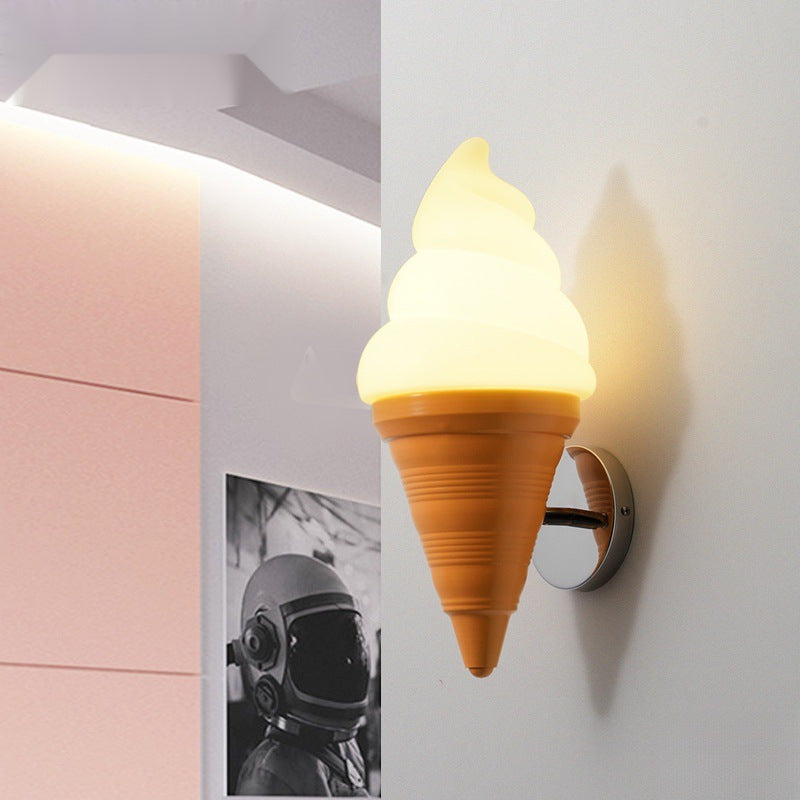 Ice Cream Wall Lamp Simulation Ice Cream Lamp Bedroom Wall Lamp