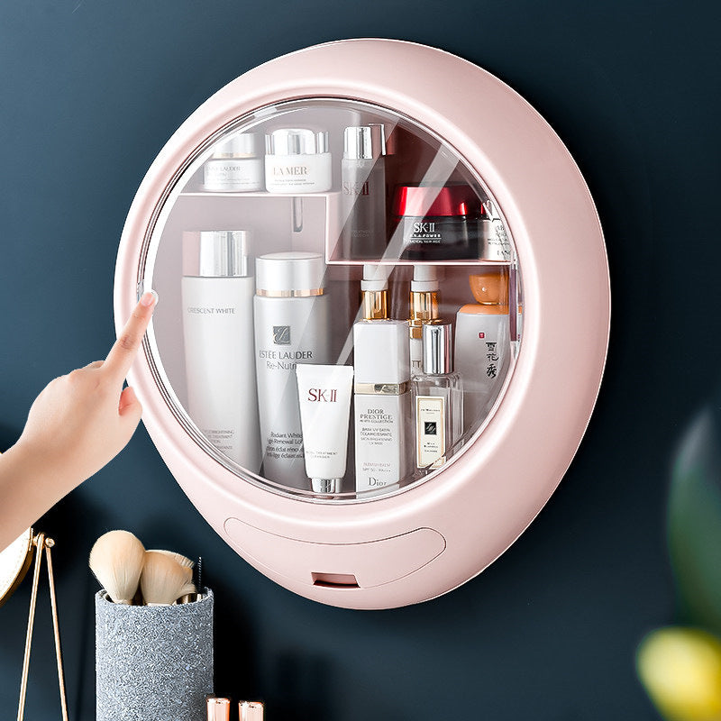 Dustproof and Waterproof Skin Care Product Storage Rack